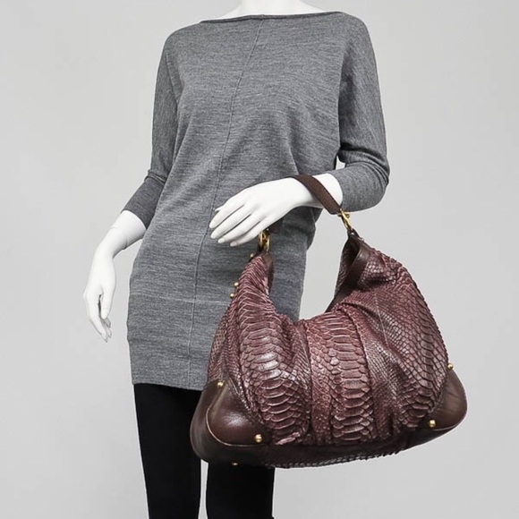 Gucci Handbags - Gucci Python hobo